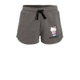 Coolcat relaxed fit sweatshort Hello Kitty license Joy grijs