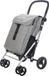 Carlett Classic Family Boodschappentrolley - 76L - Grijs