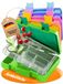 Funkelfuchs® - Lunchbox enfants avec compartiments - 800ml, vert