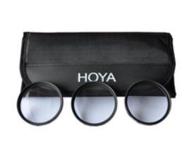 Hoya DFK55 Camera Filter Set - 55mm - Black - 3 Pack