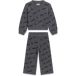 GUESS Set: Ls Sweater Top+sweater Pa ENSEMBLE : Pull LS + PANTALON Fille (lot de 1)