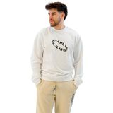 Karl Lagerfeld Jeans Reg Multi Ring Sweatshirt Wit S Man