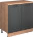 Vicco Uitbreidingskast Rion, Antraciet landelijk/Goudkleurig Eiken, 80 x 46 cm