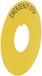 BACO BALWE16300 Opdrukmotief (Ø) 60 mm EMERGENCY STOP Geel 1 stuk(s)