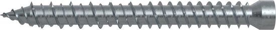 fischer Kozijnschroef FFSZ 7.5x252 mm Torx Hout Zilver 1 stuk