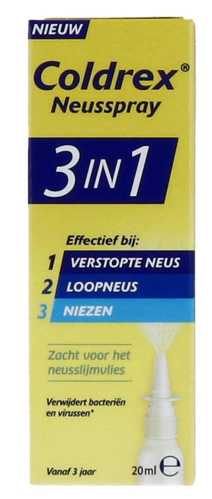 Hot Coldrex Coldrex Neusspray 3 in 1