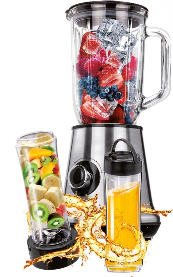 MPM MBL-15M Blender - 1L - 450W - Stainless Steel