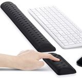 Gimars Polssteun Toetsenbord, Ergonomische Gel Polssteun Met Convex Massagepunt Voor Toetsenbord En Muis, Zacht Kussen Wrist Rest Keyboard Met PU-Antislip Basis, Kantoor Laptop