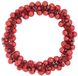 vidaXL Guirlande de boules de Noël Rouge 186 cm Polystyrène