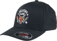 Stranger Things Hellfire Club - Flexfit Cap Unisex Cap - Zwart - S/M