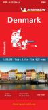 Danimarca Michelin Denmark - Michelin National Map 749