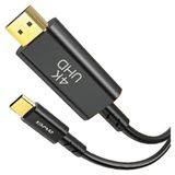 AWEI CL-212T kabel, USB-C naar HDMI, 4K, 30Hz, zwart/zwart