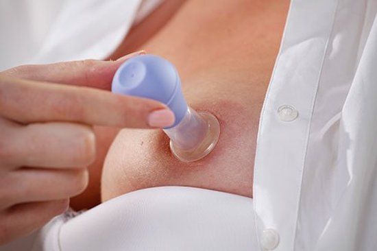 Lansinoh Latch Assist peertje - tepelvormer Latch assist - paars