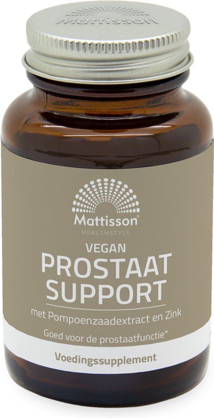 Mattisson Prostaat Support - Met Pompoenzaadextract en Zink - 60 Capsules