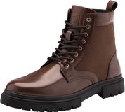 Ombre Schoenen - Veters - Effen Bruin 41