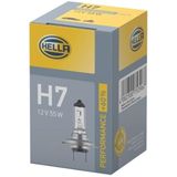 HELLA 8GH 223 498-231 Gloeilamp - H7 - Performance up to 60% - 12V - 55W - Type grondplaat: PX26d - Doos - Aantal: 1