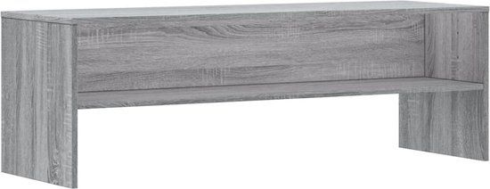 vidaXL TV-meubel 120x40x40 cm bewerkt hout grijs sonoma eikenkleurig