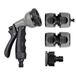 Pistolet de pulvérisation 5 pièces, diamètre 15 mm, noir/gris