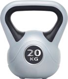 UFE Urban Fitness Vinyl Kettlebell Zwart - 20kg
