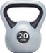 UFE Urban Fitness Vinyl Kettlebell Zwart - 20kg