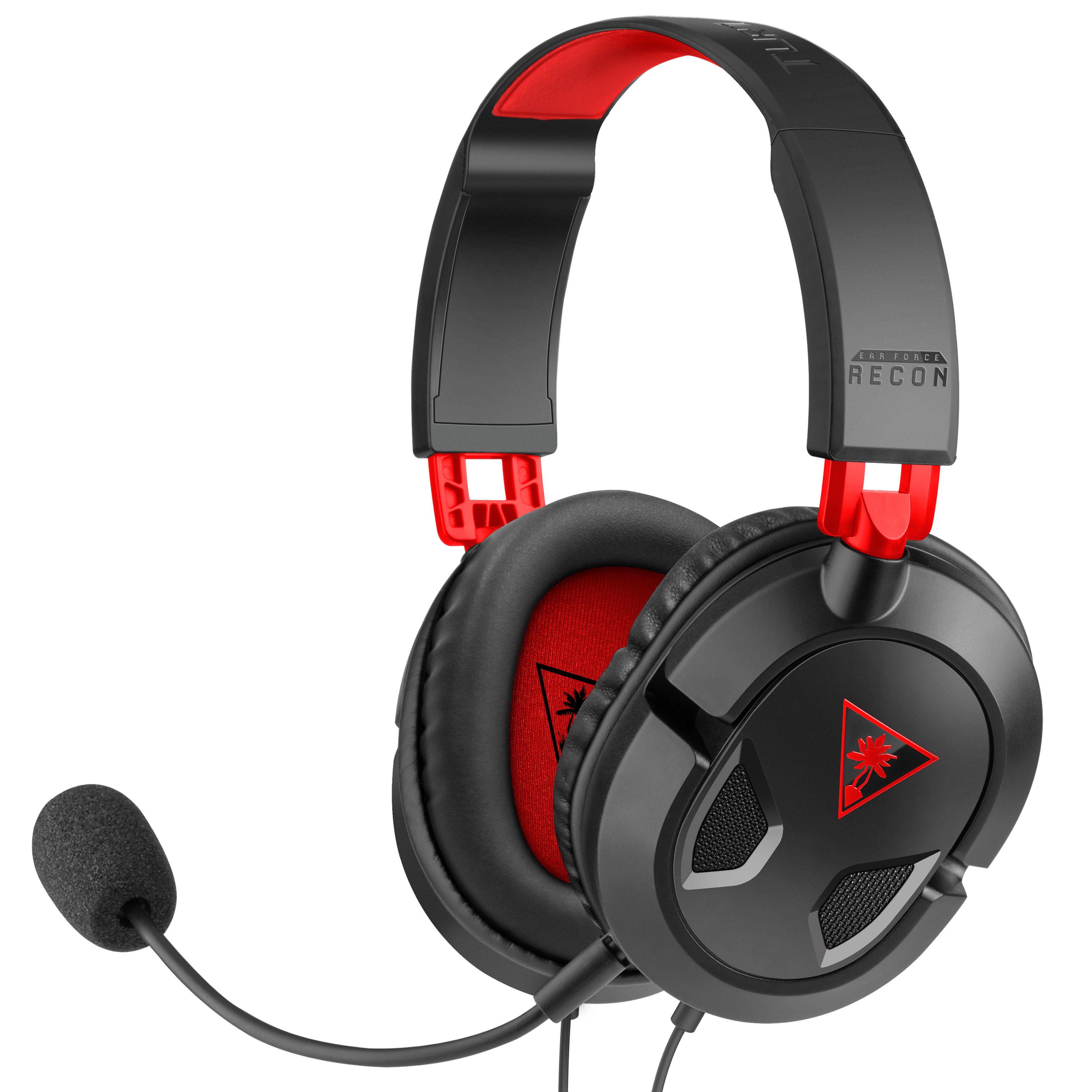 Turtle Beach Recon 50 Gaming Headset - Zwart/Rood - Bedraad