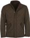 Barbour Quilted Jas Powell Olijf - Maat S - Heren - Winterjas