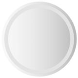 vidaXL Badkamerspiegel LED Rond 50 cm