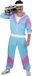 Widmann Fout trainingspak Blauw New kids jaren 80 volwassenen
