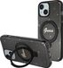 Guess Ring Back Case (MagSafe Compatible) - Geschikt voor Apple iPhone 15 Plus (6.7") - Zwart