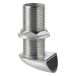 Vetus Qh05mg 1-1/4´´ passe-coque en acier inoxydable argent