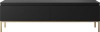 Selsey Bemmi - RTV 150 cm - Zwart met gouden poten