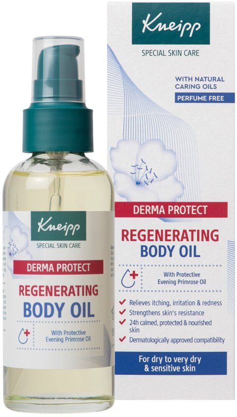 Kneipp Derma Protect Huidolie - Extra droge en gevoelige huid - 100 ml