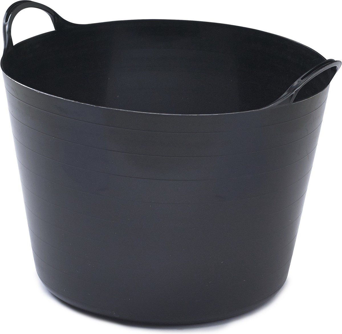 Whitefurze Flexibele emmer - 39 liter - Zwart