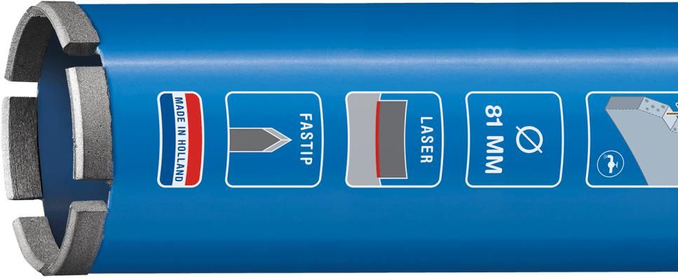 Laser Diamantboor Ø20x400mm M30 Beton Classic