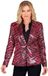 Widmann Pailletten Blazer Glamour Roze Safari Print Vrouw XL