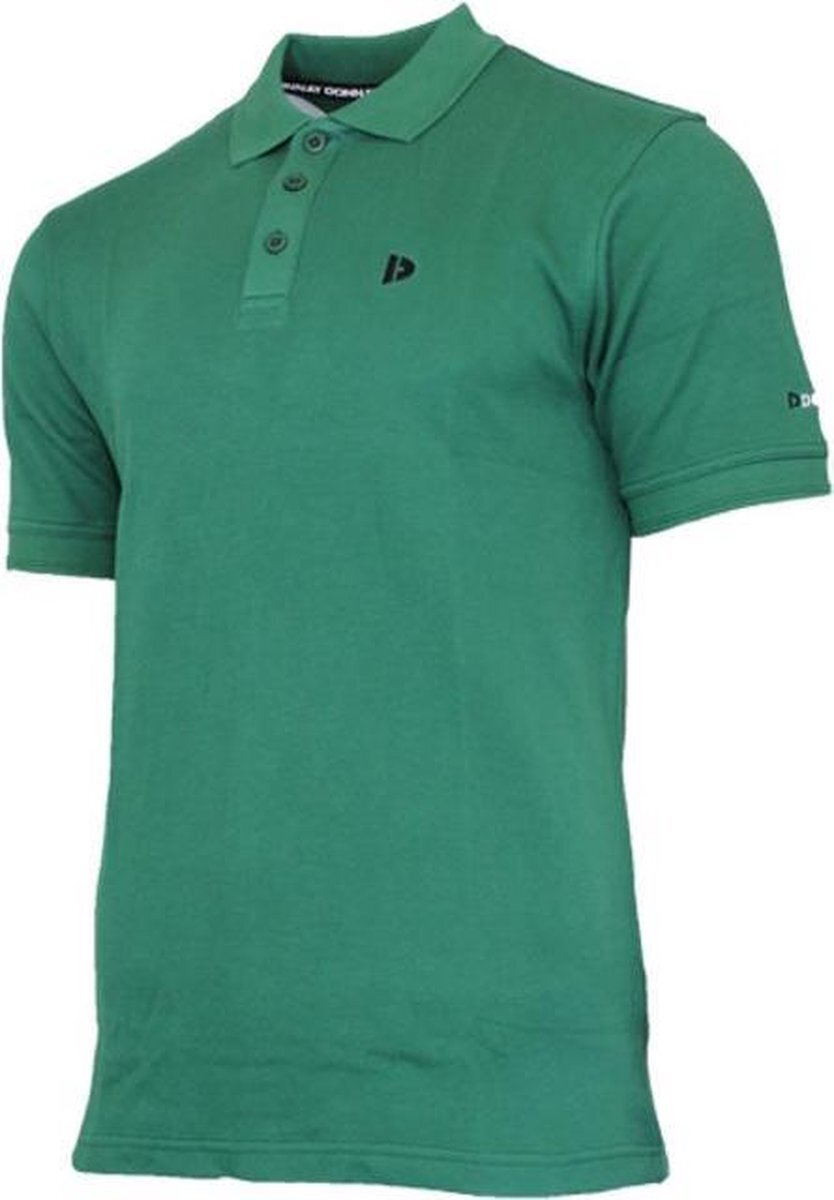 Donnay Polo - Sportpolo - Heren - Maat L - Forest Green