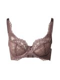 Hunkemöller Dames Lingerie Niet-voorgevormde beugel bh Daisy - Bruin - maat B80