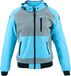 Helstons Softy Air Mesh veste textile moto femme, bleu/gris, taille XL