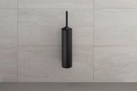 Duravit Starck T Toiletborstel - Wandmodel - Zwart Mat - 43.5x8cm