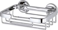 Tesa Aluxx zeephouder, hoogglans verchroomd aluminium