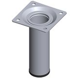 Element System 18133-00342 Meubelvoet rond – stalen buisvoet, ideaal als tafelpoot voor het ontwerpen van individuele meubelstukken – Ø 30 mm, chroom, lengte 100 mm, 4 stuks