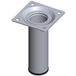 Element System 18133-00342 Meubelvoet rond – stalen buisvoet, ideaal als tafelpoot voor het ontwerpen van individuele meubelstukken – Ø 30 mm, chroom, lengte 100 mm, 4 stuks