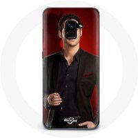 Maniacase Etui voor Samsung Galaxy A8 Plus Lucifer Morningstar Series