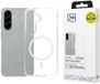 3MK Armor MagCase - Étui - Samsung Galaxy A57 - Compatible MagSafe - Transparent