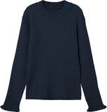 Name it Gebreide trui Ribgebreid Navy Blazer