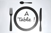 Douceur d'intérieur Decor Line 1710111 placemat, motief A, polypropyleen, 44 x 28 cm, transparant