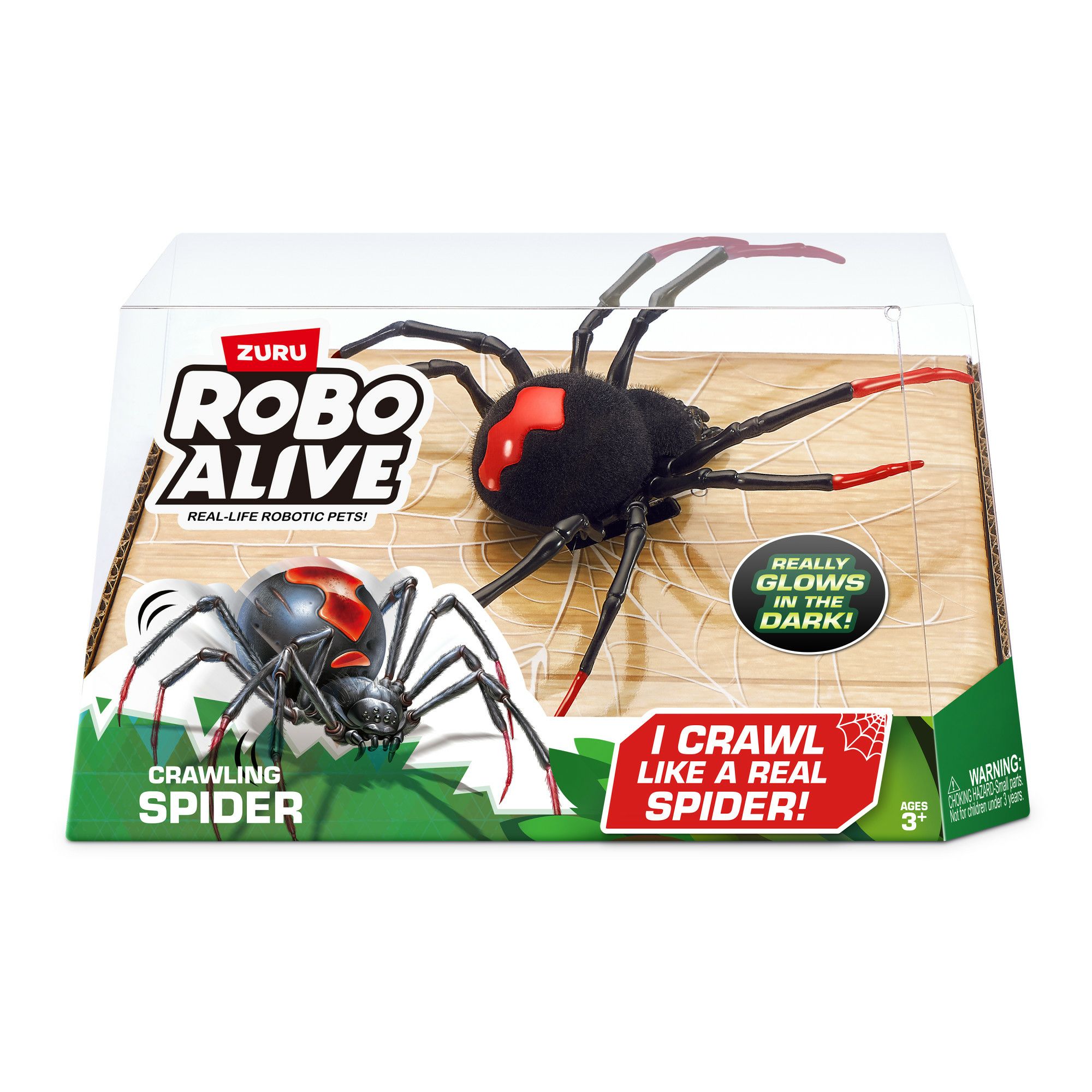 Robo Alive ZURU Robo Alive Robotic Spin - Zwart - 4894680019911