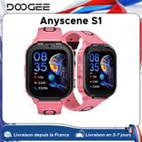 DOOGEE Anyscene S1 Kinderhorloge GPS-positionering Videogesprek Gezondheidsmonitoring 1GB RAM 8GB ROM 1.83'' Scherm 4G LTE Smartwatch