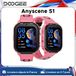 DOOGEE Anyscene S1 Kinderhorloge GPS-positionering Videogesprek Gezondheidsmonitoring 1GB RAM 8GB ROM 1.83'' Scherm 4G LTE Smartwatch