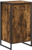 vidaXL Dressoir Rook Eik 43 x 36 x 75,5 cm